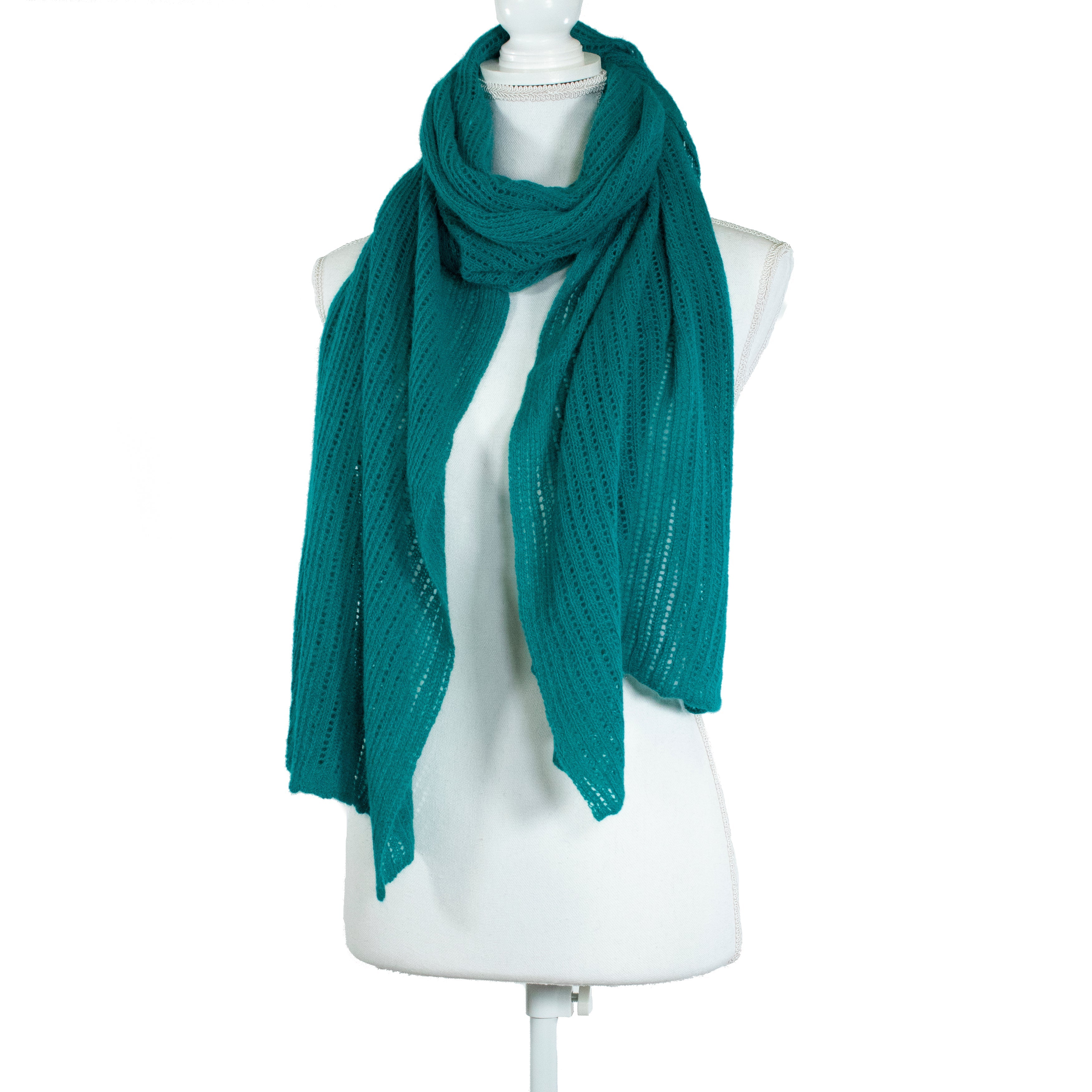 LIGHT WEIGHT OPEN WORK SCARF