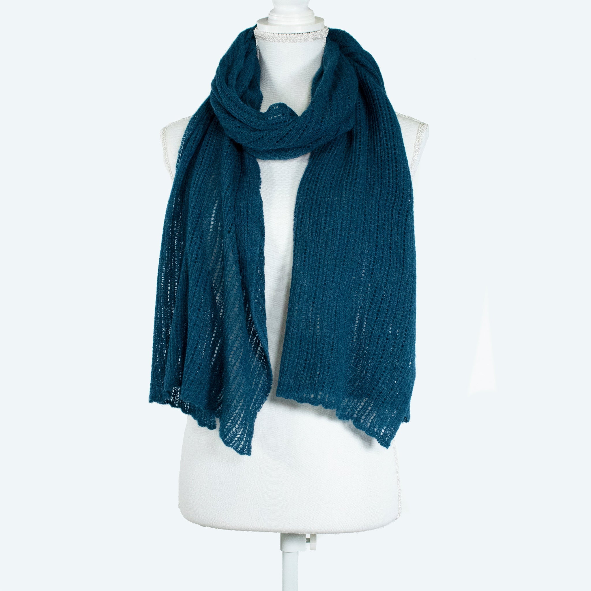LIGHT WEIGHT OPEN WORK SCARF