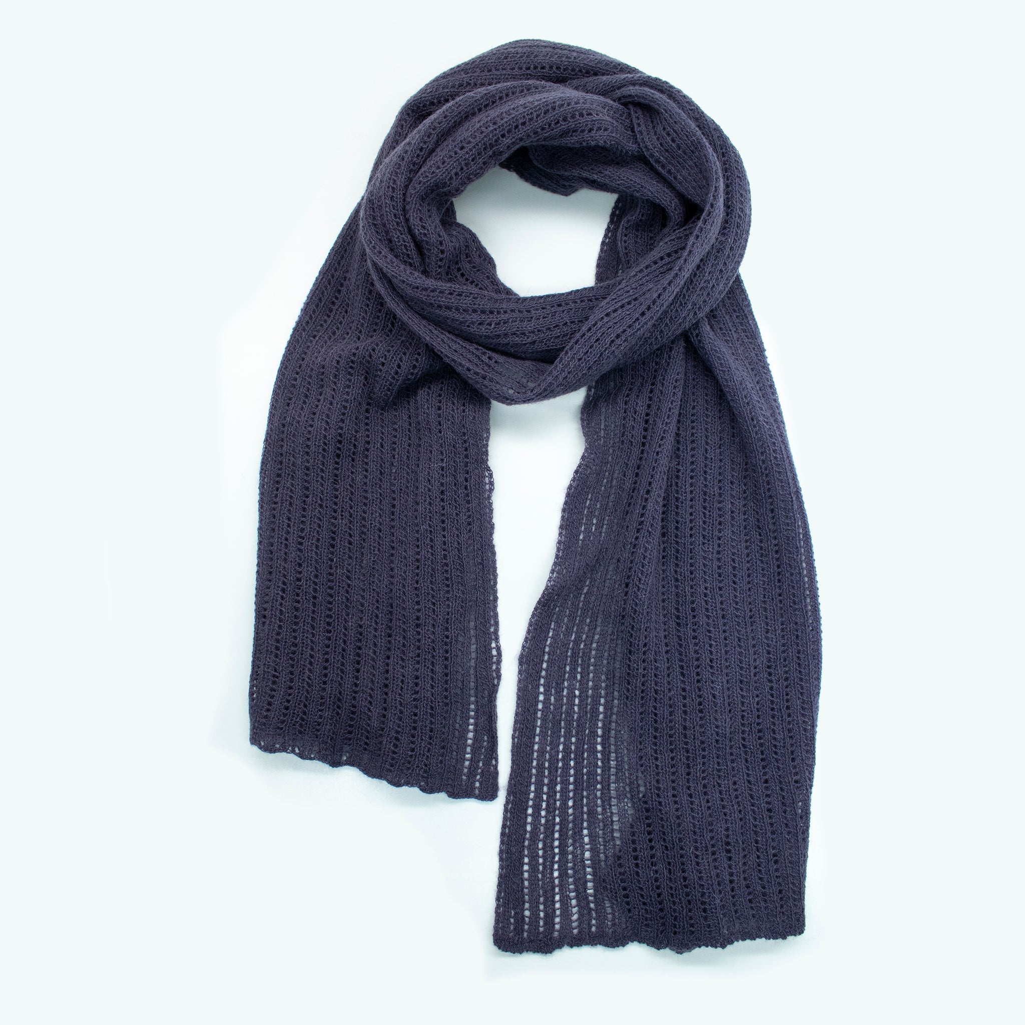 LIGHT WEIGHT OPEN WORK SCARF