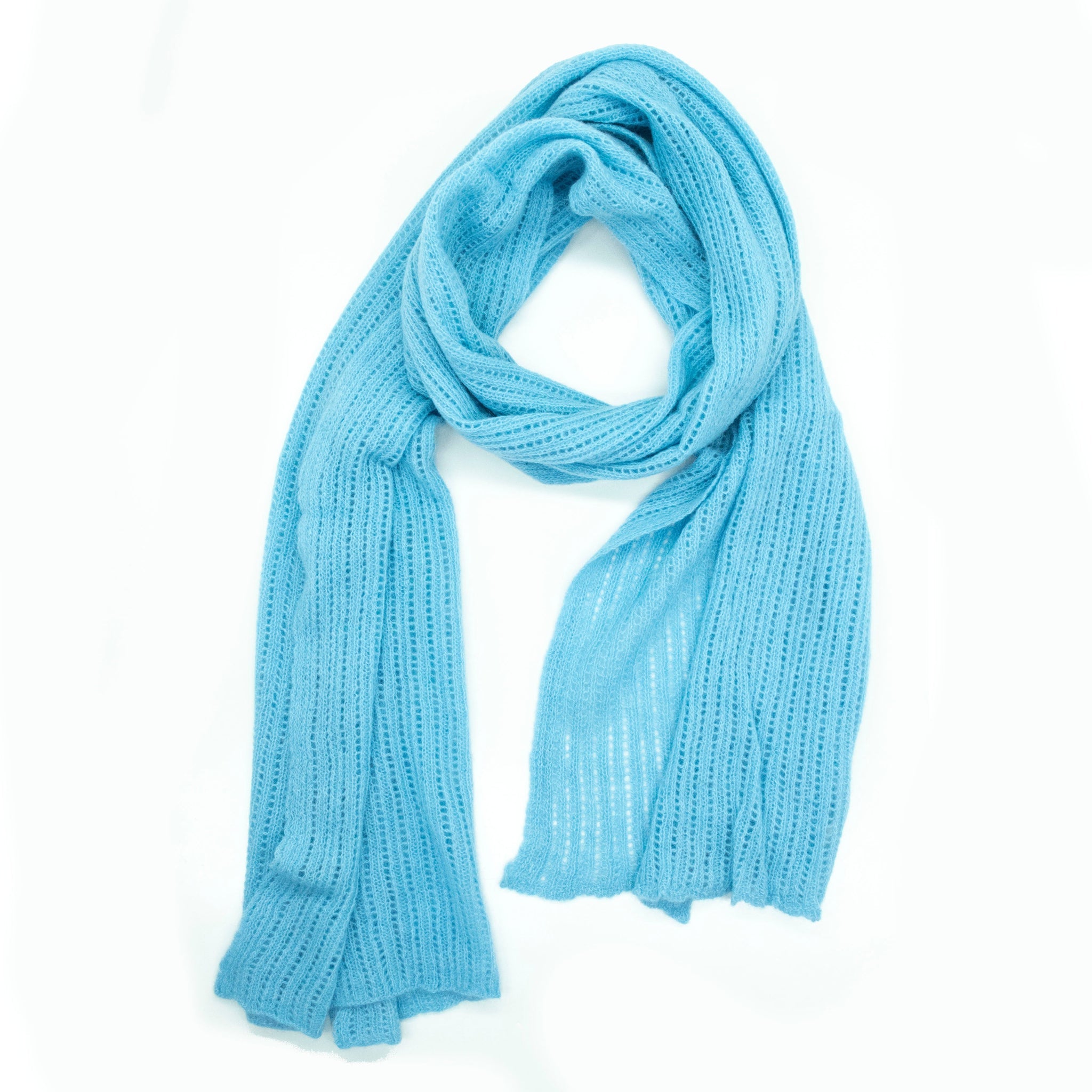 LIGHT WEIGHT OPEN WORK SCARF