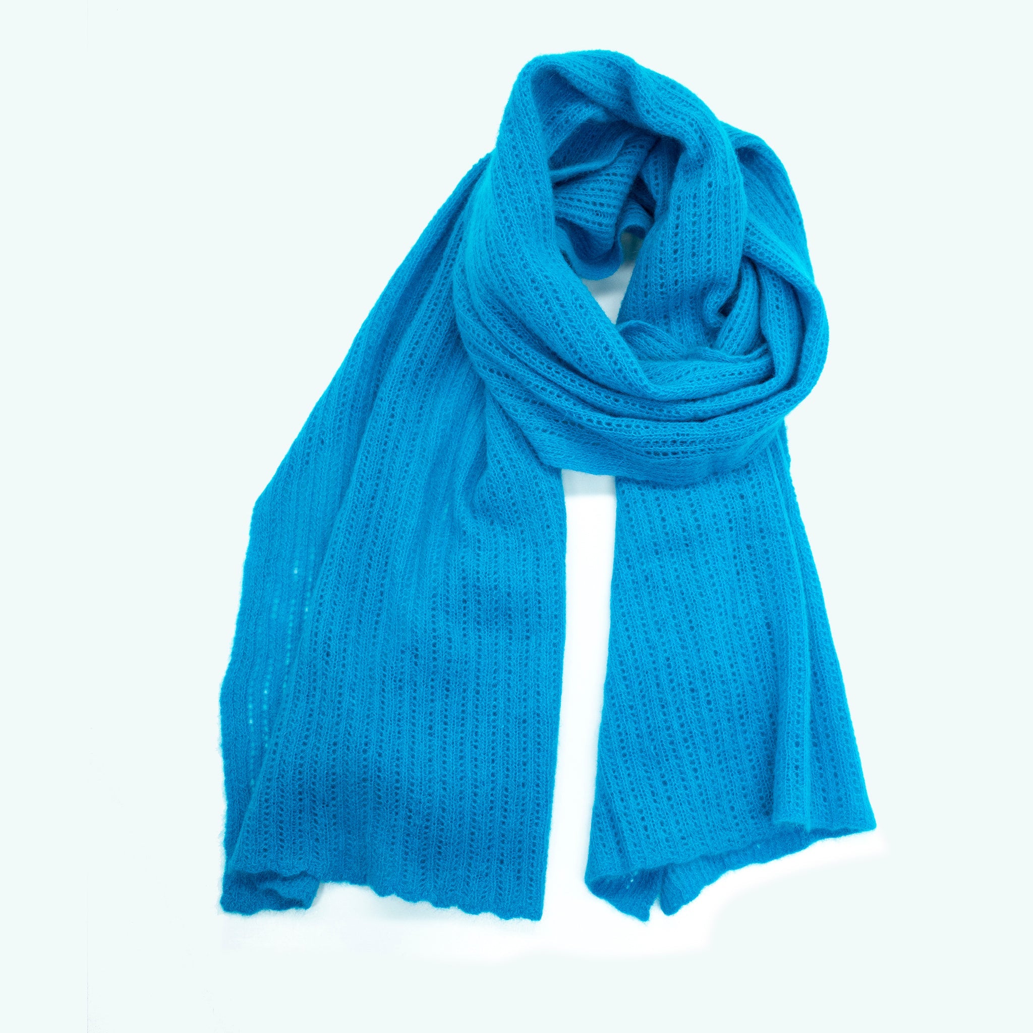 LIGHT WEIGHT OPEN WORK SCARF