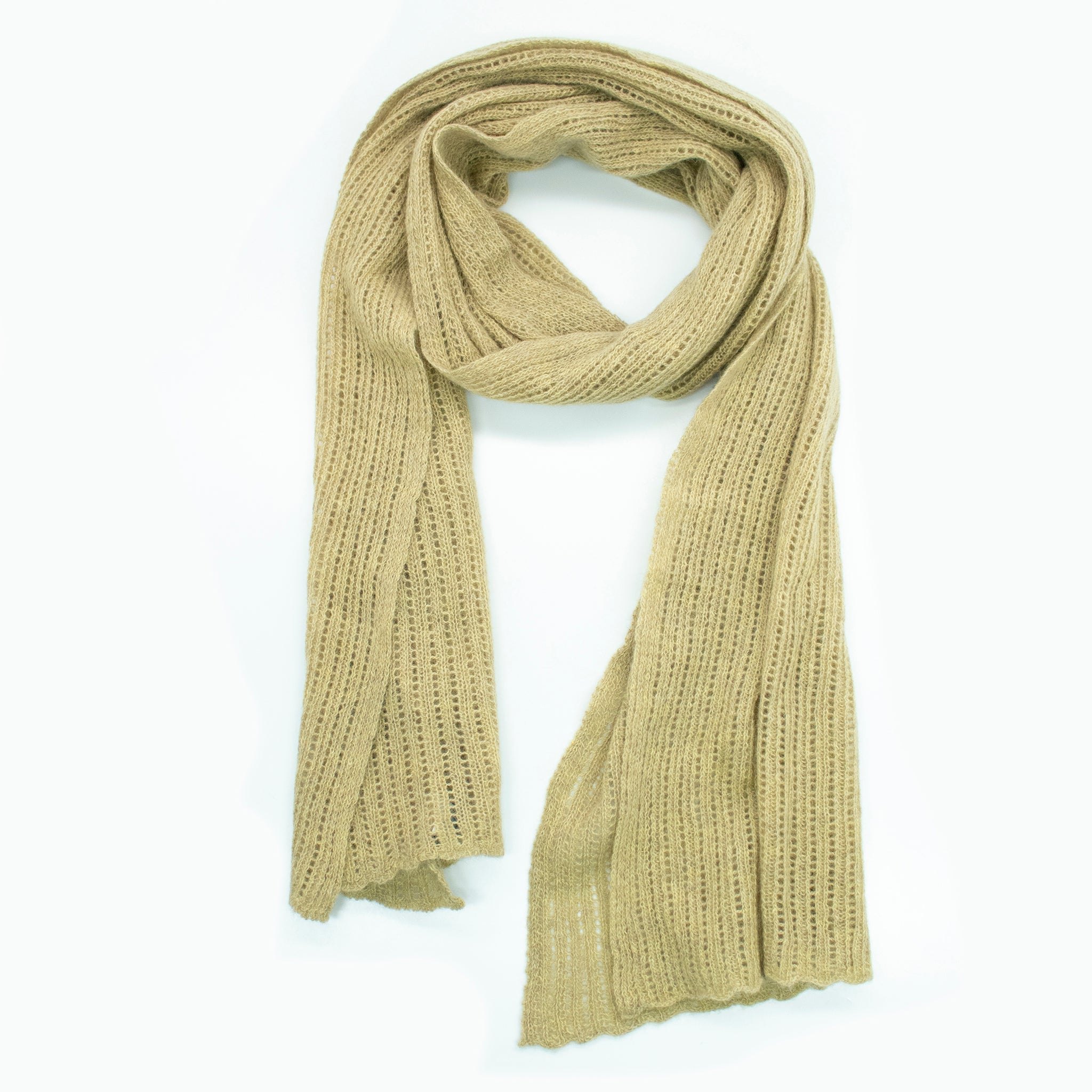 LIGHT WEIGHT OPEN WORK SCARF