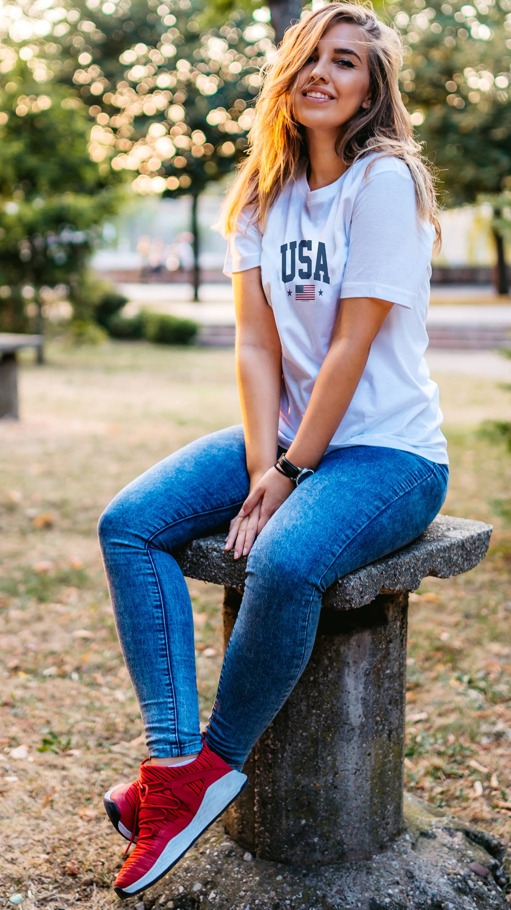 USA Message Tee 4 from America The Beautiful® - W