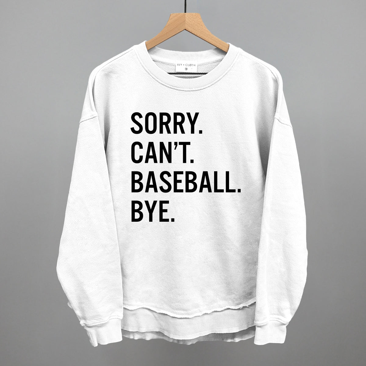 Camiseta Sorry Can't Baseball Bye