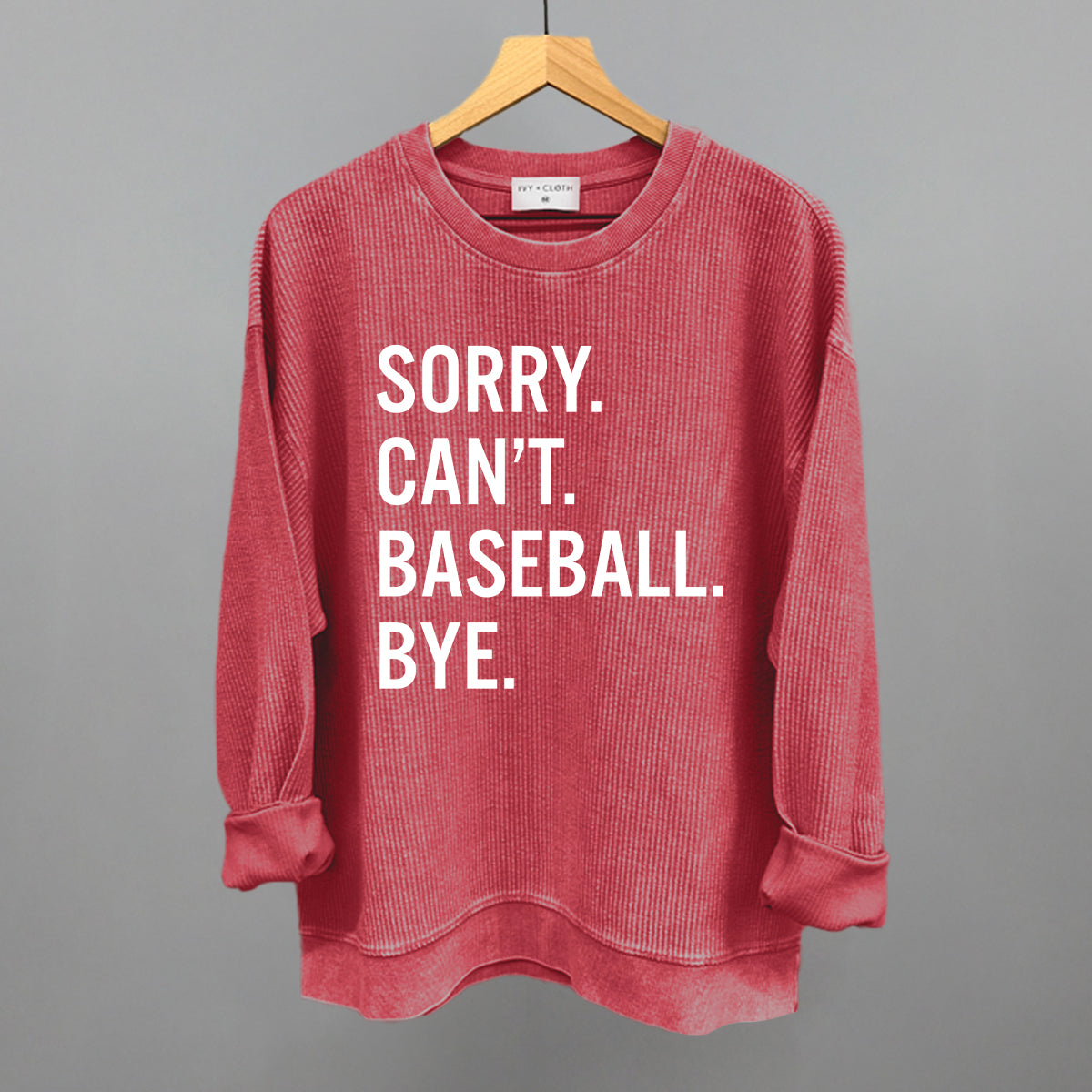 Camiseta Sorry Can't Baseball Bye